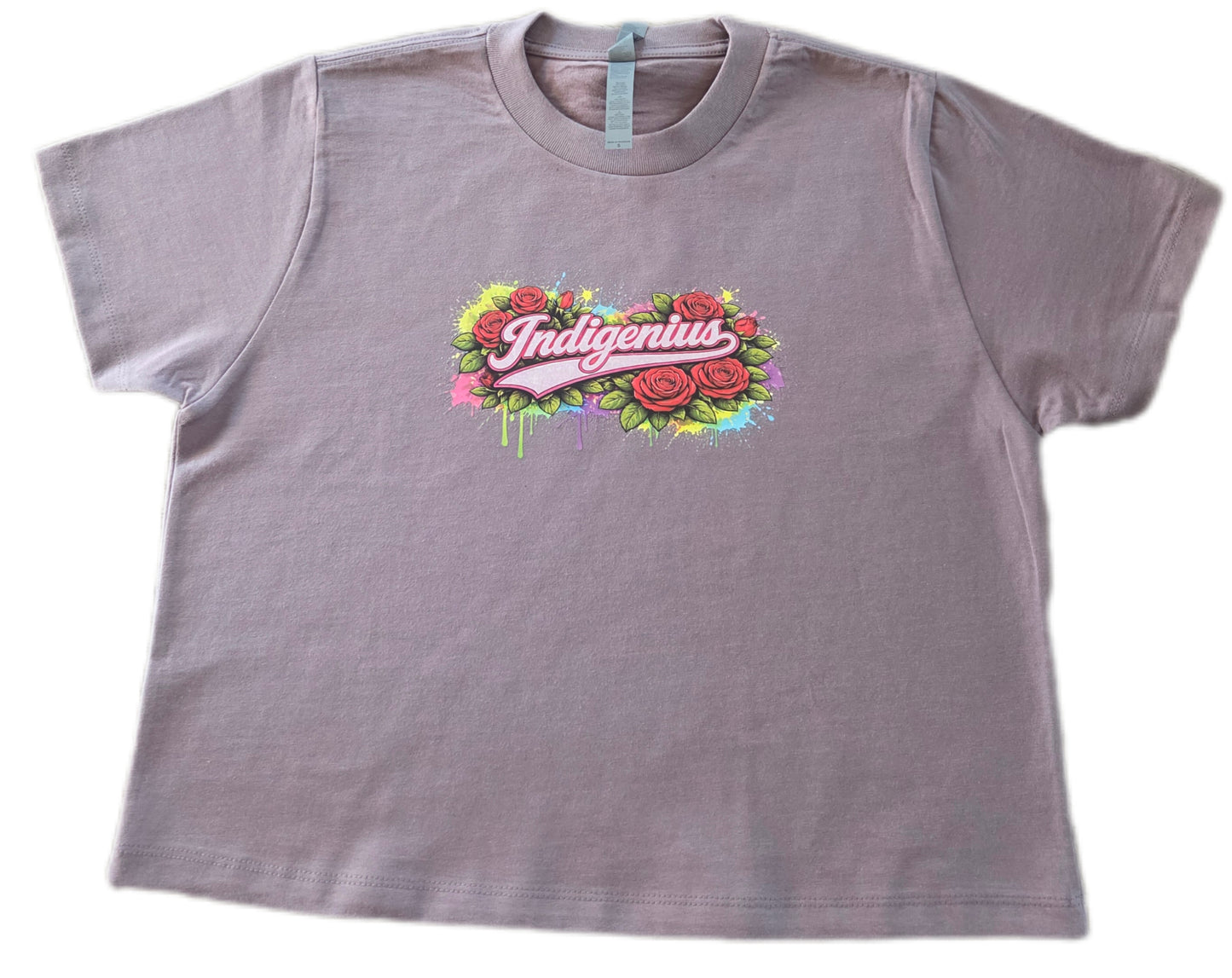Indigenius Rose Boxy T Shirt