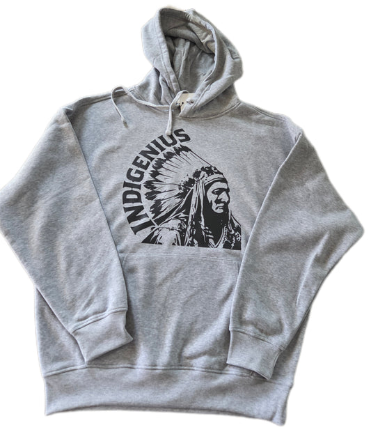 Indigenius Chief Drop Shoulder Hoodie